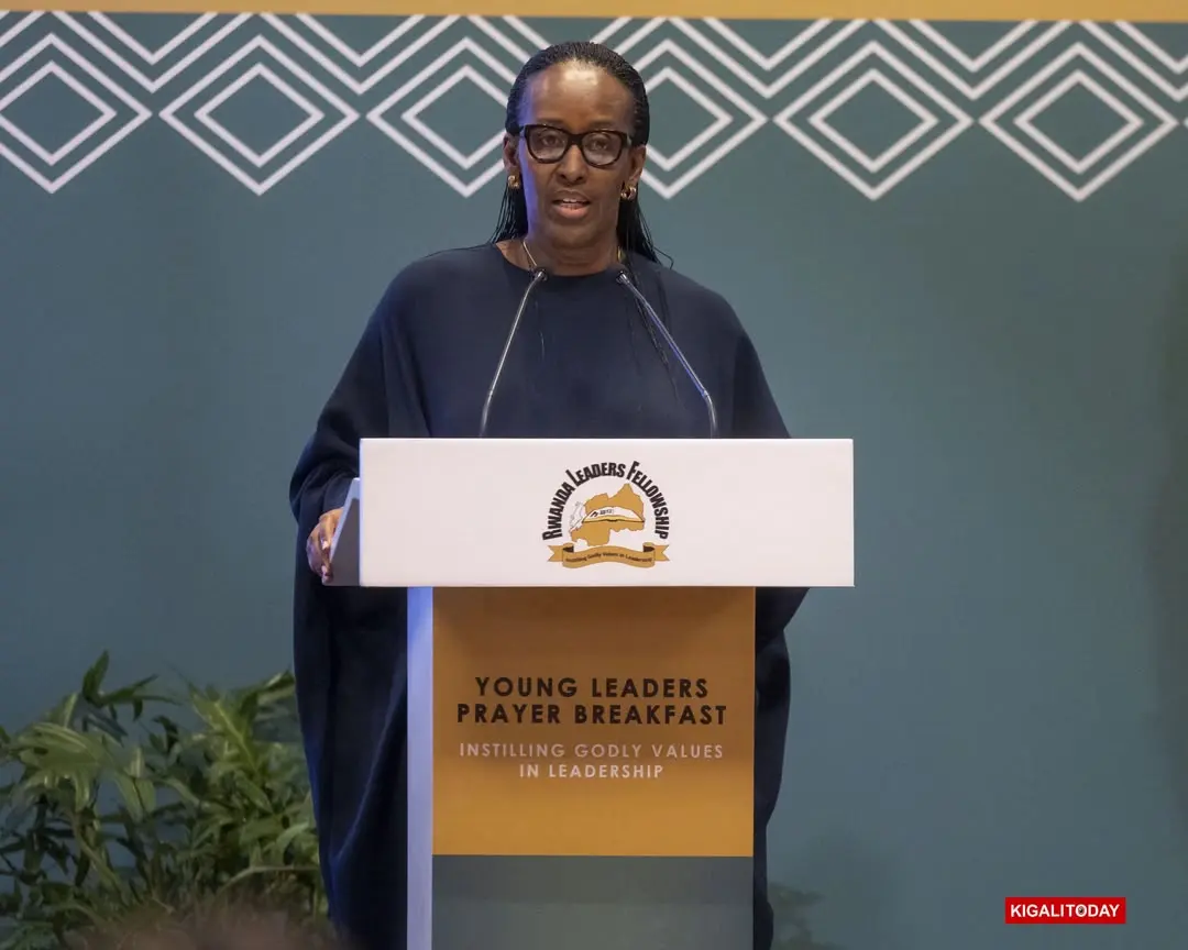 Jeannette Kagame appelle les jeunes leaders rwandais à ne pas sacrifier la cellule familiale au profit de la réussite professionnelle