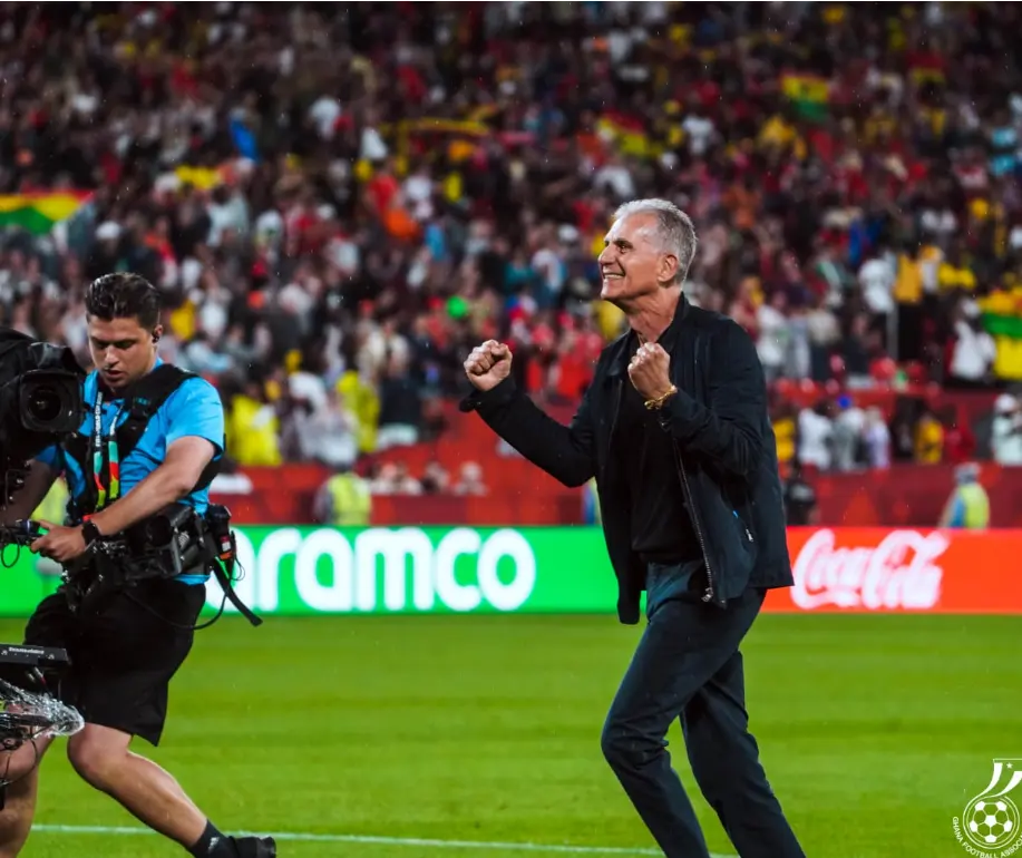 Carlos Queiroz confirmé à la tête des Black Stars du Ghana pour un nouveau mandat