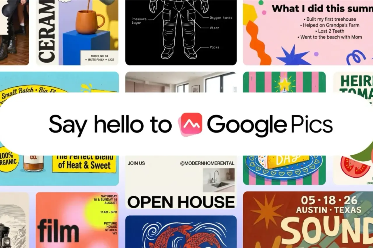 Google renforce sa suite bureautique avec le lancement de l'outil de création graphique Google Pics