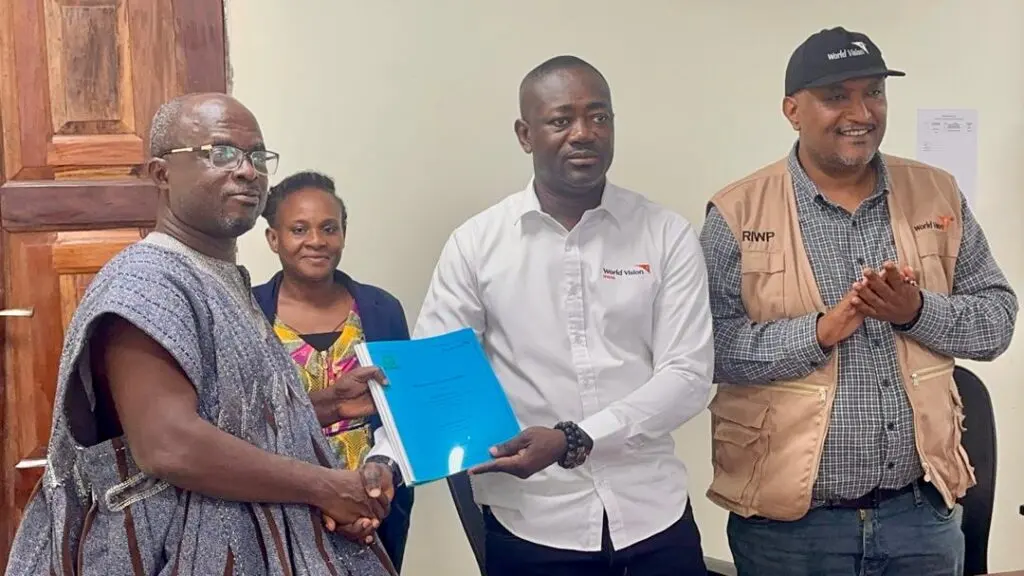 World Vision Ghana et deux districts s'allient pour généraliser l'accès à l'eau et à l'assainissement