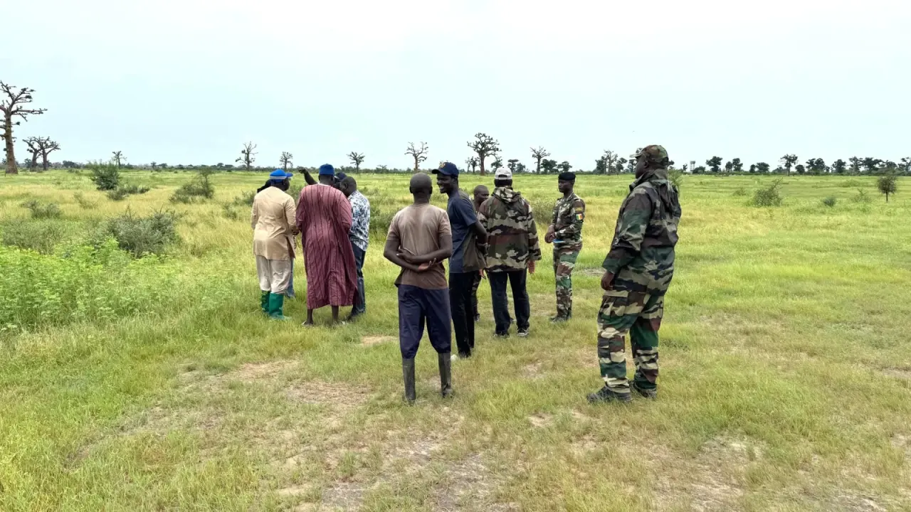 À Ndingler, l'État du Sénégal lance l'aménagement de 80 hectares pour 39 familles agricoles