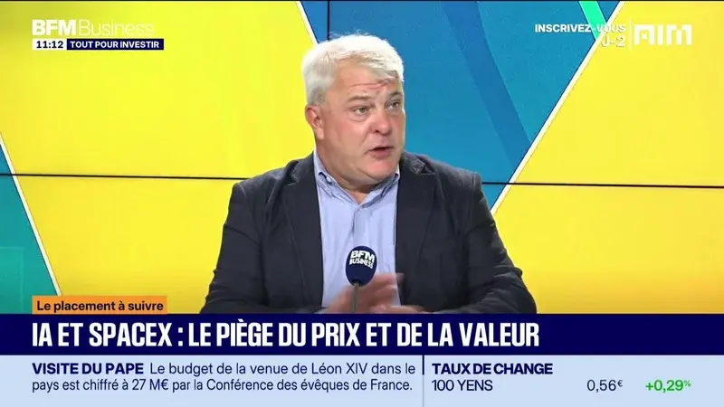 L'analyse des marchés financiers face aux valorisations spéculatives de l'IA et du secteur spatial