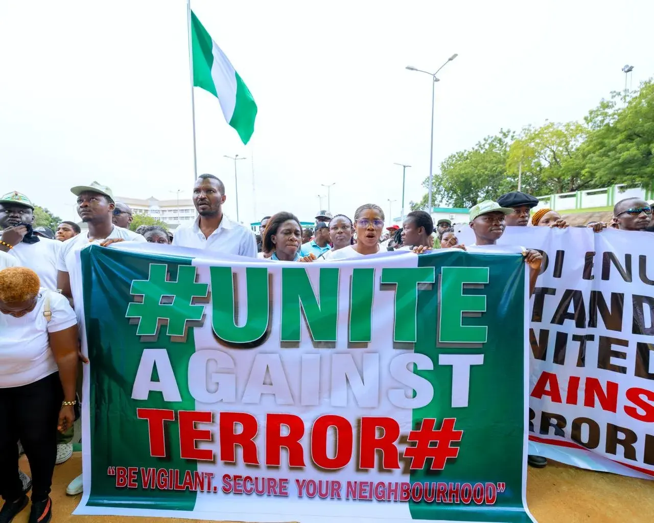 À Enugu, la jeunesse nigériane se mobilise pour soutenir la stratégie sécuritaire de l'État