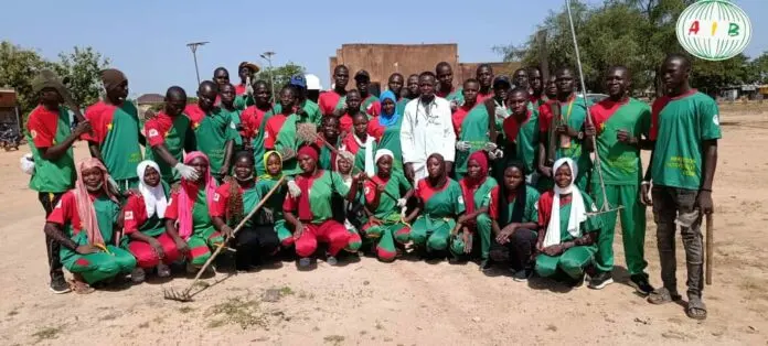 Au Burkina Faso, les jeunes de l'Immersion patriotique s'engagent pour l'assainissement des services publics