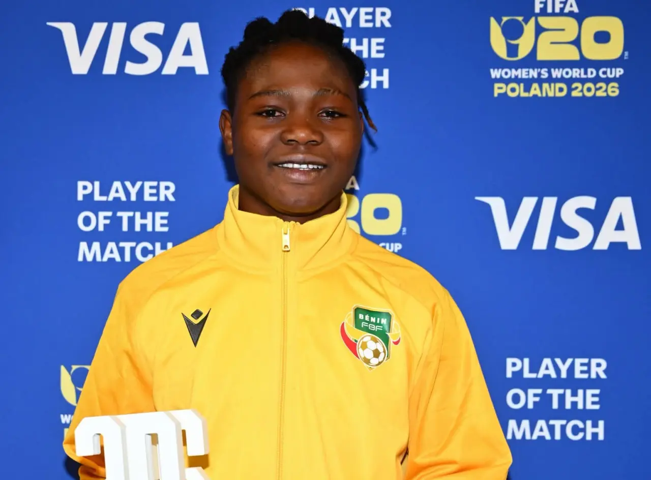 Romaine Gandonou marque l'histoire du football béninois lors du Mondial féminin U20