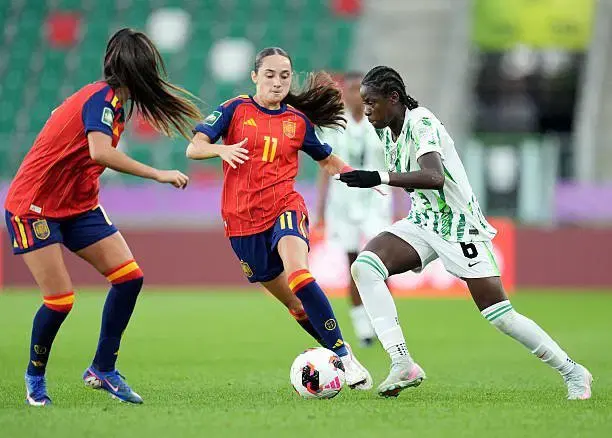 Les Falconets du Nigeria entament la Coupe du Monde U-20 par une défaite face à l'Espagne