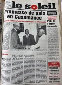 La rencontre Diouf-Diamacoune de 1999 : un tournant historique pour la pacification de la Casamance
