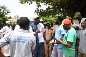 La lutte contre la chenille légionnaire et la mécanisation agricole au cœur de la visite du ministre Cheikhou Oumar Bâ à Kédougou