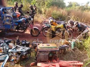 Les forces armées sénégalaises démantèlent un site d’orpaillage illégal dans le secteur de Falémé