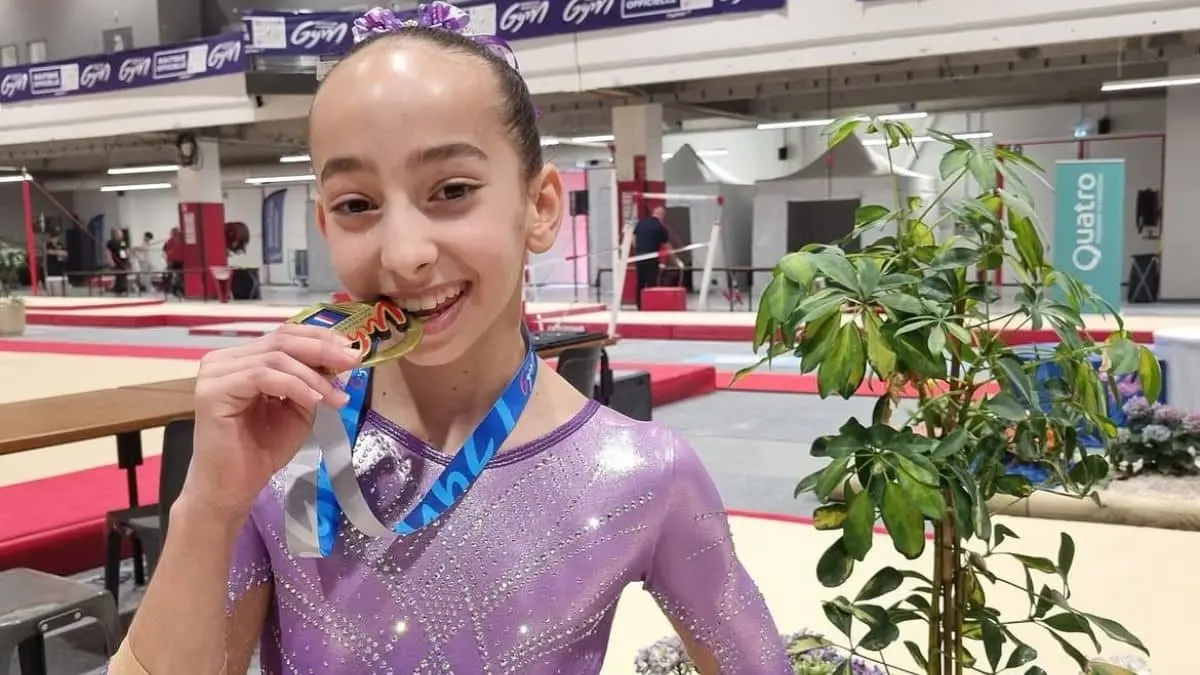 La jeune gymnaste Jasmine Rezig intègre officiellement l'équipe nationale d'Algérie