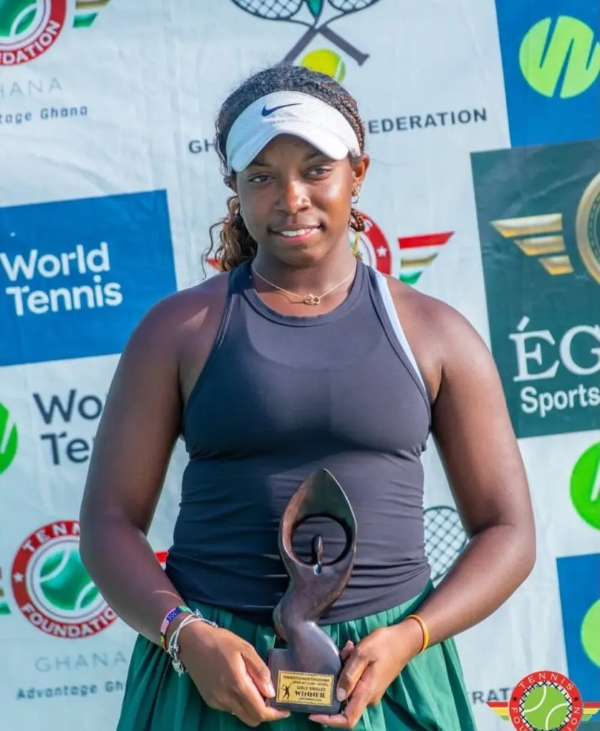 Sydney Wright l’emporte dans un final épique du J100 Accra, triomphe du tennis junior féminin